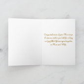 Gefeliciteerd met jullie bruiloft kaart (Binnen)