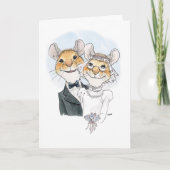 Gefeliciteerd met jullie huwelijk, voor een volwas kaart (Voorkant)