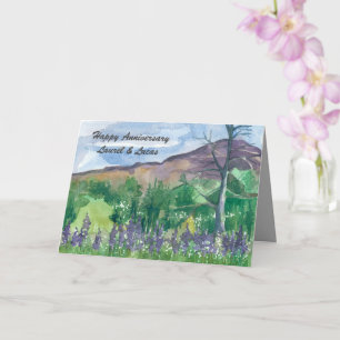 Gefeliciteerd met jullie jubileum Wildflowerweide Kaart