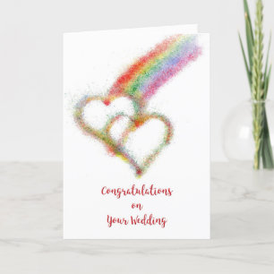 Gefeliciteerd met jullie trouwdag lesbienne of hom kaart