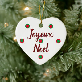 Gefeliciteerd met Kerstmis Keramisch Ornament