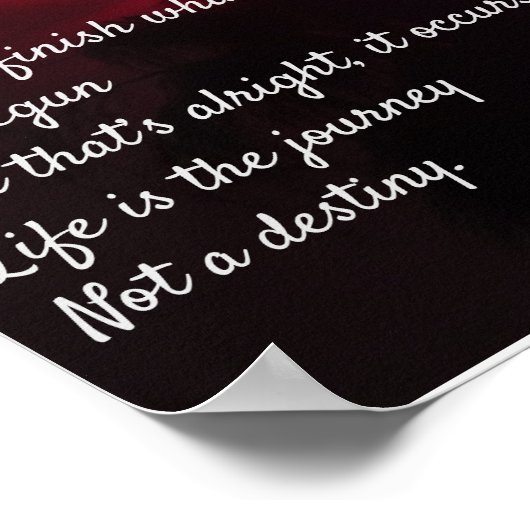 Gefeliciteerd met mijn verjaardag - Nog een reis r Poster (Hoek)