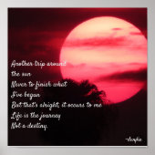 Gefeliciteerd met mijn verjaardag - Nog een reis r Poster (Voorkant)