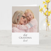 Gefeliciteerd met Moederdag aan de allerbeste oma  Kaart (Gele Bloem)