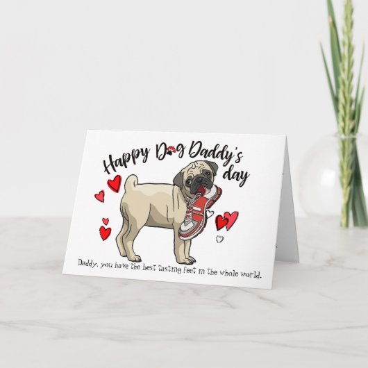 Gefeliciteerd met Moederdag van je Pug Hond Kaart (Voorkant)