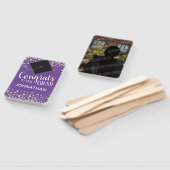 Gefeliciteerd met ons Afstudeerder Confetti Fotofa Handwaaier (Niet-gemonteerd)