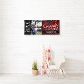 Gefeliciteerd met ons Afstudeerder één foto per ja Spandoek (Insitu)