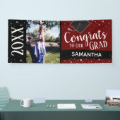 Gefeliciteerd met ons Afstudeerder één foto per ja Spandoek (Beurs)