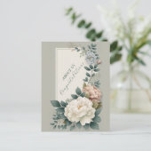 Gefeliciteerd met ons feestdagenkaart (Staand voorkant)