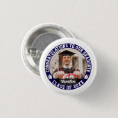 Gefeliciteerd met onze Afstuderen Afstuderen foto Ronde Button 3,2 Cm (Voorkant /achterkant)