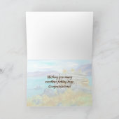 Gefeliciteerd met pensionering Happy Vissen Days L Kaart (Binnen)