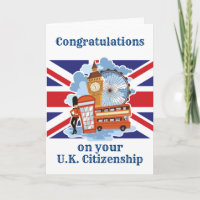 Gefeliciteerd met uw Britse staatsburgerschap Lond