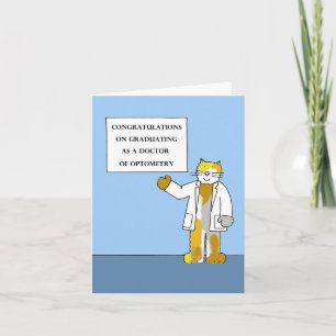 Gefeliciteerd met uw opleiding tot Dr. Optometry Kaart