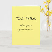 Gefeliciteerd met uw werk (ik denk dat ik dat ben) kaart (Gele Bloem)