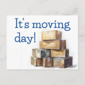 Gefeliciteerd met verhuisdag briefkaart (Voorkant)