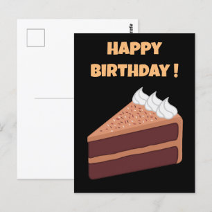 Gefeliciteerd met Verjaardag Lekkere Chocolade Taa Briefkaart
