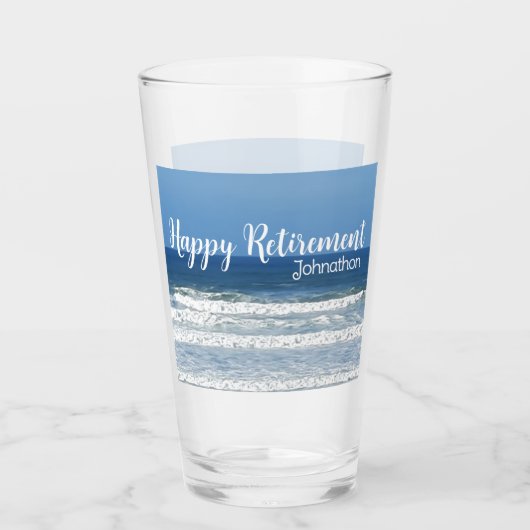 Gefeliciteerd met Waves & surf Glas (Voorkant)