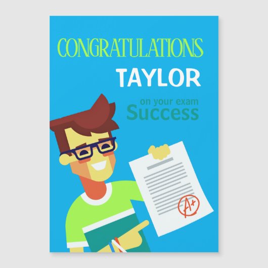 Gefeliciteerd met zijn examensucces -  (Voorkant)
