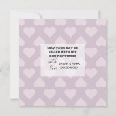 Gefeliciteerd Modern Roze 20 Foto Collage Kaart (Achterkant)