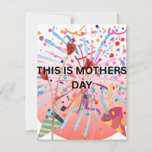 GEFELICITEERD MOEDERDAG FEESTDAGENKAART