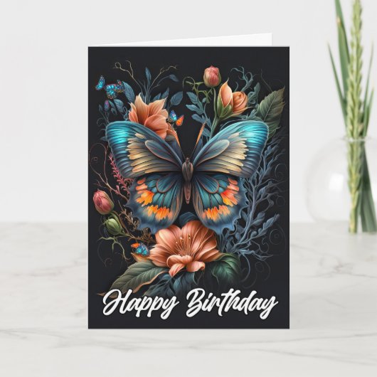 Gefeliciteerd | Mooie vlinder Kaart (Voorkant)