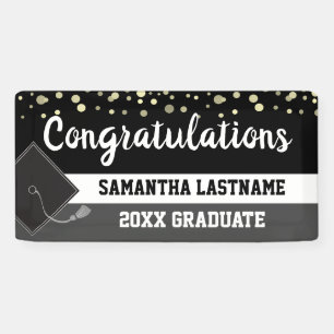 Gefeliciteerd Naam student en Boekbouwverbod Spandoek