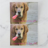 Gefeliciteerd nieuwe baby kaart (Binnen)