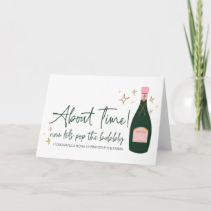 Gefeliciteerd Nieuwe heer en mevrouw Verloving bru Kaart
