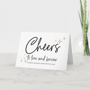 Gefeliciteerd Nieuwe heer en mevrouw Verloving bru Kaart