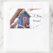 Gefeliciteerd nieuwe huis Stickers (Tas)