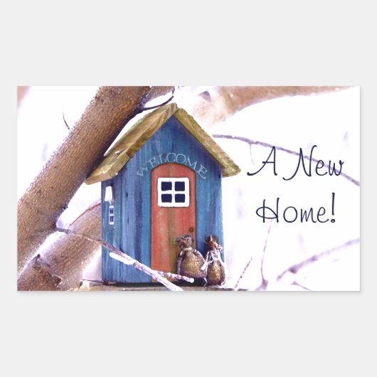 Gefeliciteerd nieuwe huis Stickers (Voorkant)