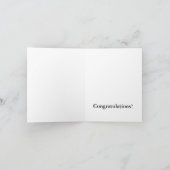 Gefeliciteerd Nieuwe Moeder Het Is Een Meisje Dama Kaart (Binnen)