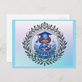 GEFELICITEERD OP DEZE DAG BRIEFKAART (Voorkant / Achterkant)