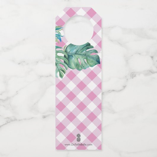 Gefeliciteerd op uw nieuwe Label van de Wijn van d (Achterkant)