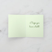 Gefeliciteerd, Opa! Neem een bal! Schattigee hond Kaart (Binnen)