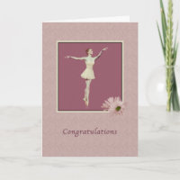 Gefeliciteerd, optreden, ballerina op Pointe