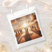 Gefeliciteerd papieren tas bedankzakje (Geknipt)