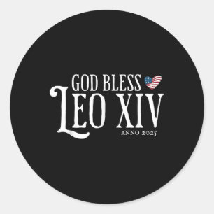 Gefeliciteerd Paus Leo XIV. Ons feest - wij Ronde Sticker