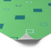 Gefeliciteerd poster dinosaurusmuur, poster (Hoek)