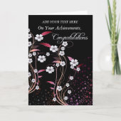 Gefeliciteerd / Prestatie Bloei van Pansies Kaart (Voorkant)