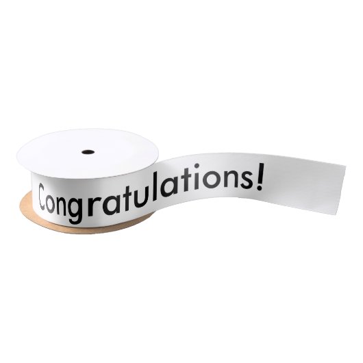 Gefeliciteerd Ribbon Lint (Spoel)
