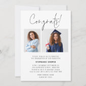 Gefeliciteerd Script 2 Foto 2022 Afstudeerfeest Kaart (Voorkant)