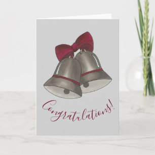 Gefeliciteerd Silver Bells Wedding Jubileum Kaart