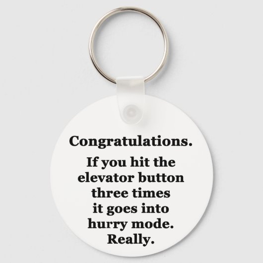 Gefeliciteerd Sleutelhanger (Voorkant)