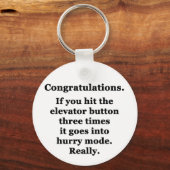 Gefeliciteerd Sleutelhanger (Voorkant)