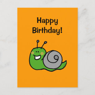 Gefeliciteerd! (snail) briefkaart