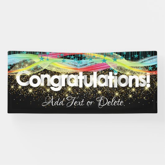 Gefeliciteerd Spandoek (Horizontaal)