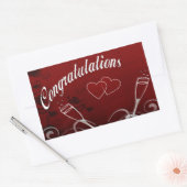 Gefeliciteerd Sticker (Envelop)