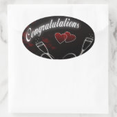 Gefeliciteerd Sticker (Tas)