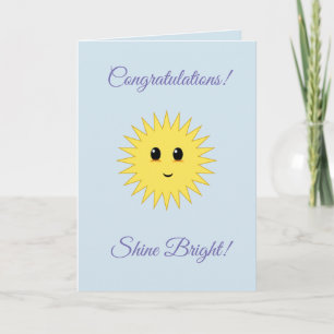 Gefeliciteerd, straal ervan af kaart